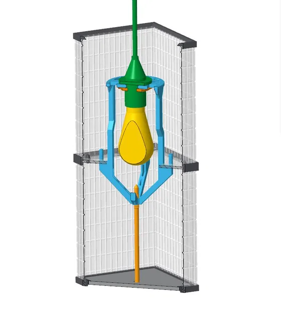 Đèn thả trần (Pendant Lamp) - Thiết kế vuông - Image 16