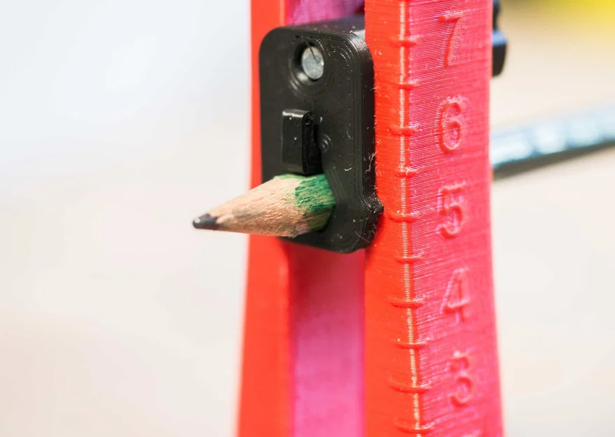 Thước đo & dụng cụ đánh dấu chiều cao cho bút chì (Height Gauge & Marker) - Image 3