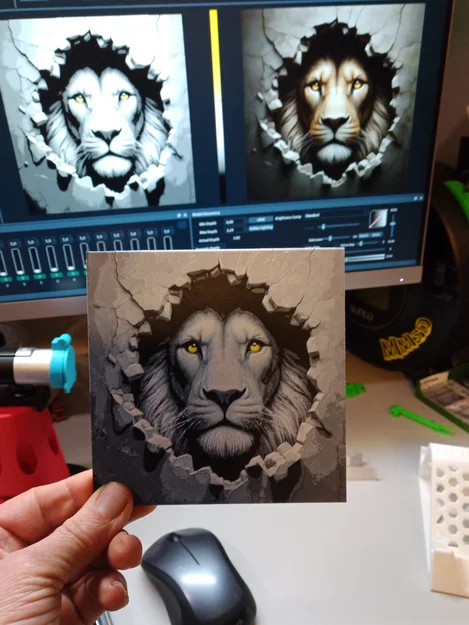 The Lion King Hueforge – Tranh Hueforged Sư Tử - Image 4