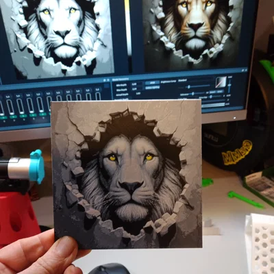 The Lion King Hueforge – Tranh Hueforged Sư Tử