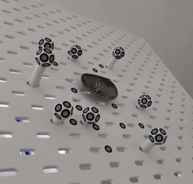 Target theo dõi cho 3D scanner dùng tấm Ikea Skadis - Image 1