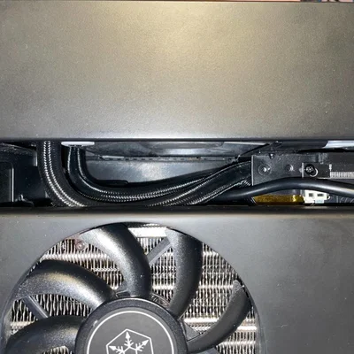 Giá đỡ nguồn Corsair SF750 Offset cho case A4-H2O - Tối ưu tản nhiệt
