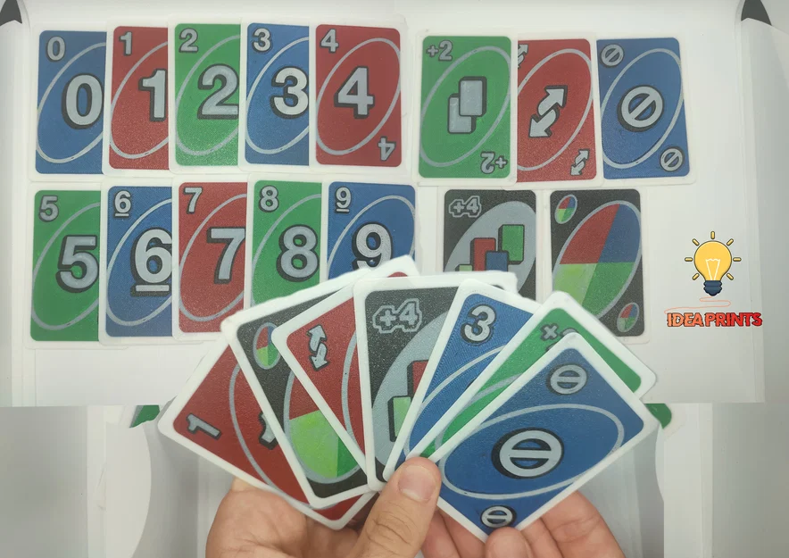 UNO CARD – Bộ bài UNO để in 3D - Image 1