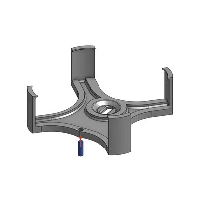 Giá treo Philips Hue Bridge cho SKÅDIS