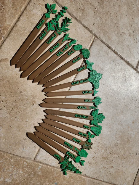 Nhãn Cây Tùy Biến (Customized Plant Labels) - Image 1