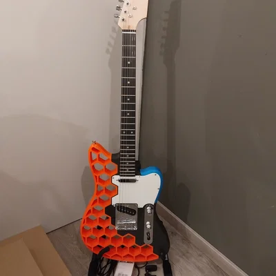 Prusacaster - Guitar in 3D (in được) core cập nhật (phần giữa)
