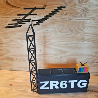 Bảng hiển thị Callsign cho trạm Amateur Radio