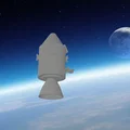 Mô hình 3D tàu vũ trụ NASA Apollo Command Module chi tiết - Thumbnail 3