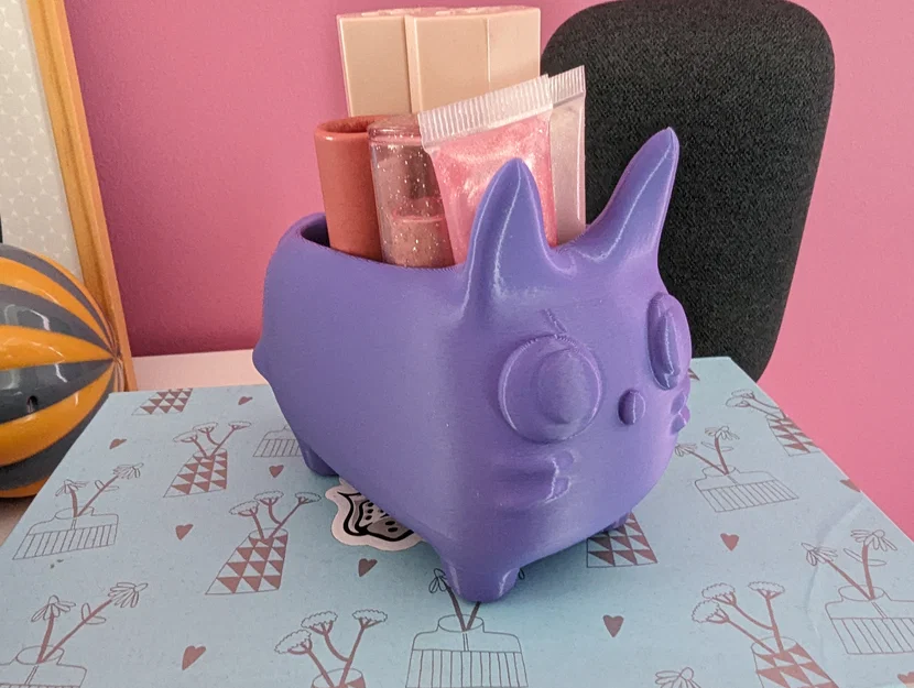 Kitty Pot (Hộp/Chậu mèo dễ thương) - Image 2