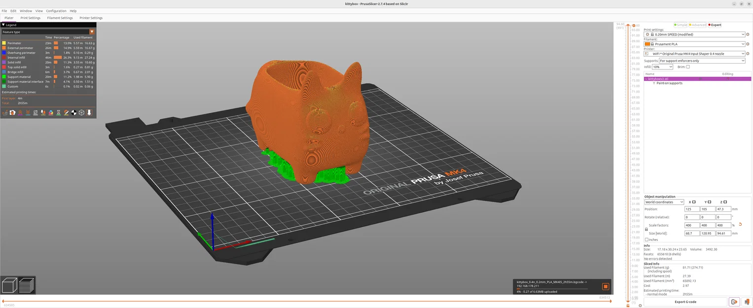 Kitty Pot (Hộp/Chậu mèo dễ thương) - Image 5