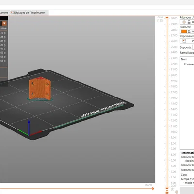 Equerre Chaise – Équerre thay thế cho tabouret Miliboo