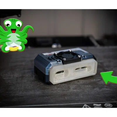 Rework Case Raspberry Pi Zero 2 W cho Octoprint (Tản Nhiệt Nhiều Hơn)