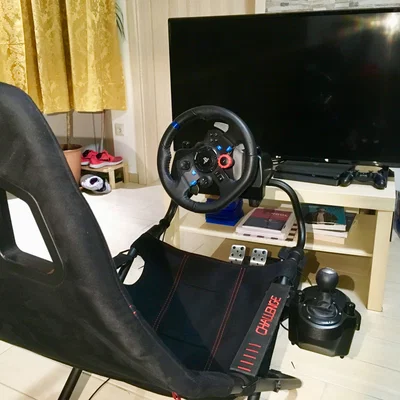 Bệ gắn Logitech Driving Force H Shifter lên Playseat Challenge