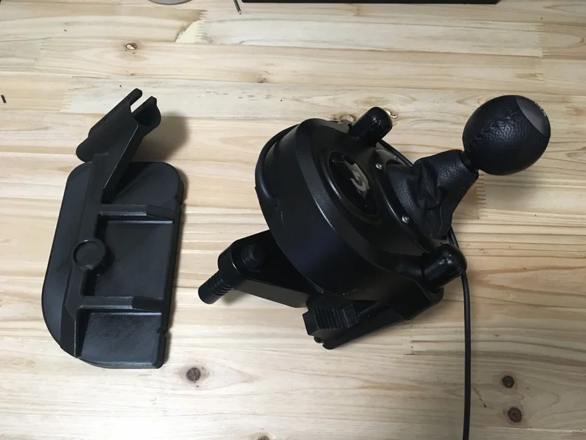Bệ gắn Logitech Driving Force H Shifter lên Playseat Challenge - Image 2