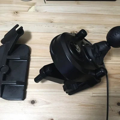 Bệ gắn Logitech Driving Force H Shifter lên Playseat Challenge