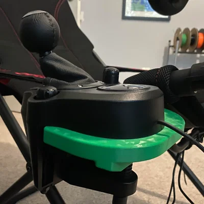 Ngàm gắn cần số Logitech lên ghế Playseat Challenge (dời trước 100mm)