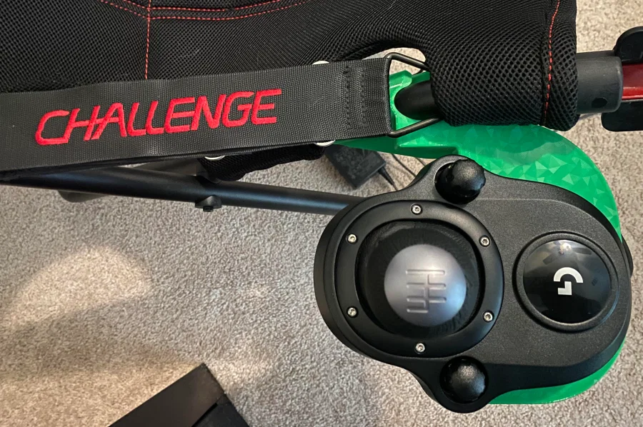 Ngàm gắn cần số Logitech lên ghế Playseat Challenge (dời trước 100mm) - Image 3
