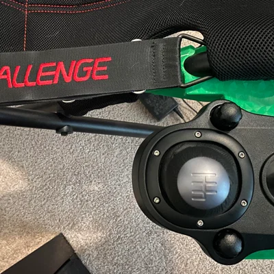 Ngàm gắn cần số Logitech lên ghế Playseat Challenge (dời trước 100mm)