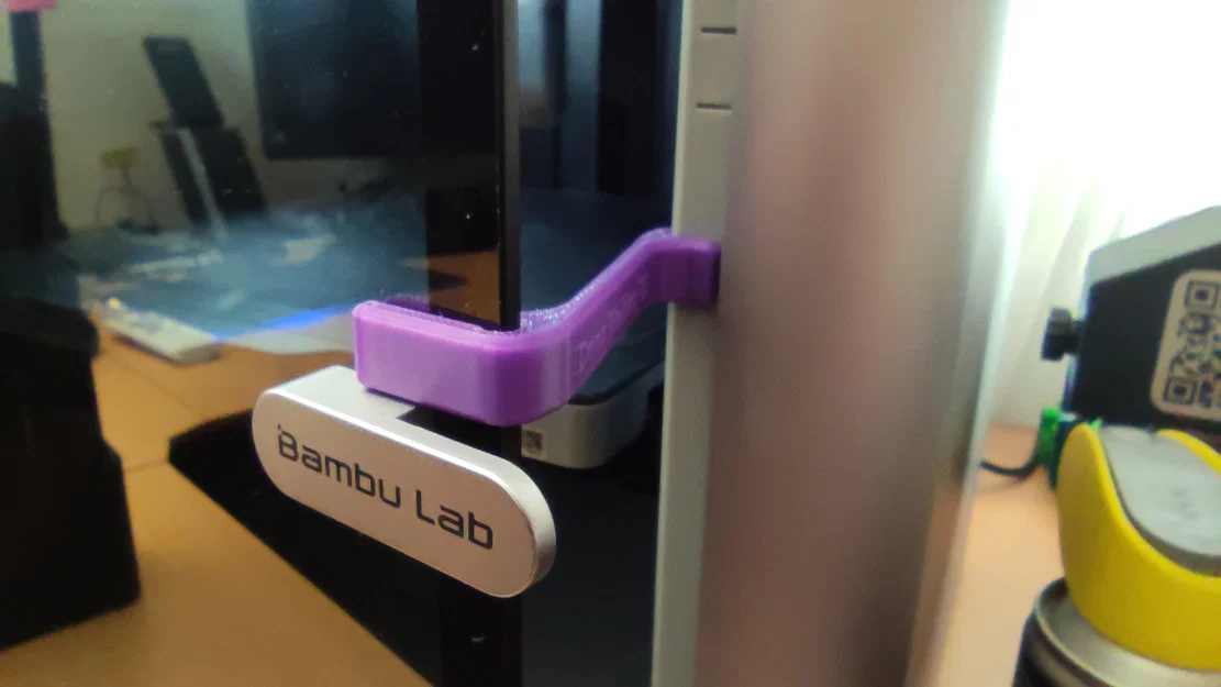 Phụ kiện giữ cửa máy in 3D Bambu Lab V2 (X1/P1S) - Tiện ích & Gọn nhẹ - Image 2
