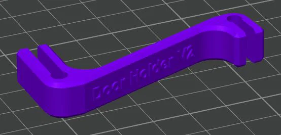 Phụ kiện giữ cửa máy in 3D Bambu Lab V2 (X1/P1S) - Tiện ích & Gọn nhẹ - Image 3