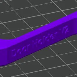 Phụ kiện giữ cửa máy in 3D Bambu Lab V2 (X1/P1S) - Tiện ích & Gọn nhẹ