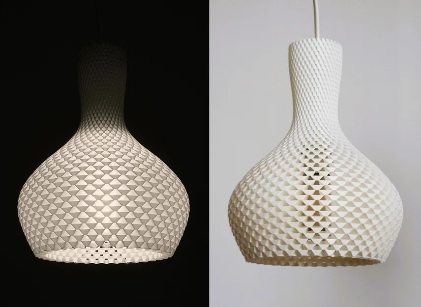 Chụp Đèn Origami Perimeter (Perimeter Origami Lampshade) - Image 1