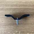 Giá treo lắp đặt cho bảng phi tiêu (Montagehalterung für Dartscheibe) - Thumbnail 2