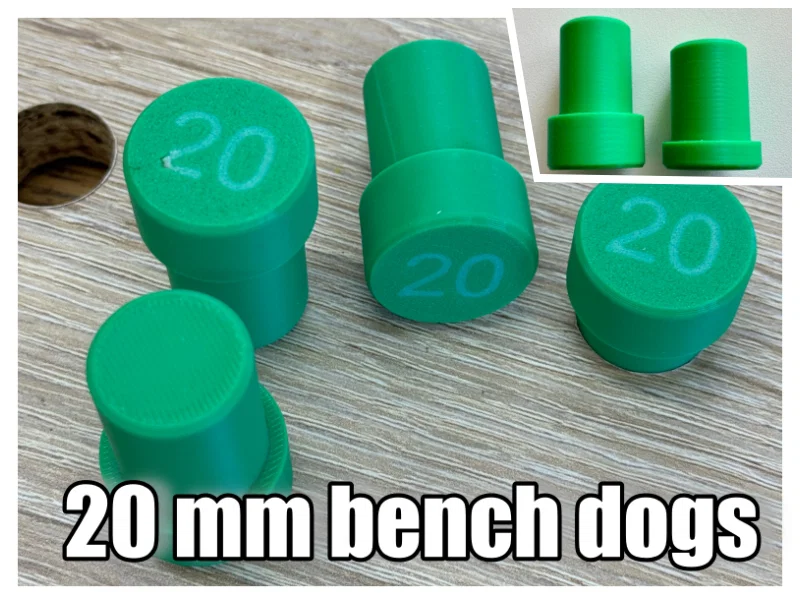 Bench dog 20 mm / Anlagebolzen 20 mm cho hole grid - Image 1