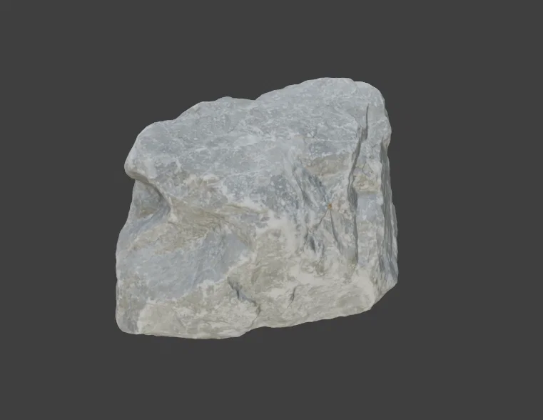 Stone nr.2 – Đá quét 3D photogrammetry cho terrain tabletop - Image 1