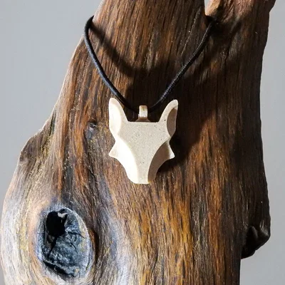 Mặt dây chuyền hình cáo (Fox pendant) độc đáo cho tín đồ in 3D