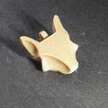Mặt dây chuyền hình cáo (Fox pendant) độc đáo cho tín đồ in 3D - Thumbnail 2