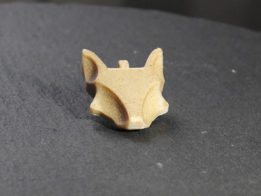Mặt dây chuyền hình cáo (Fox pendant) độc đáo cho tín đồ in 3D - Image 3