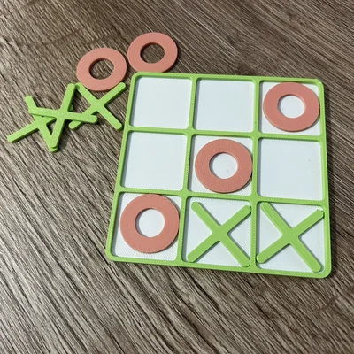 Bộ trò chơi cờ caro Tic Tac Toe 3D nhỏ gọn giải trí