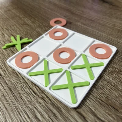 Bộ trò chơi cờ caro Tic Tac Toe 3D nhỏ gọn giải trí