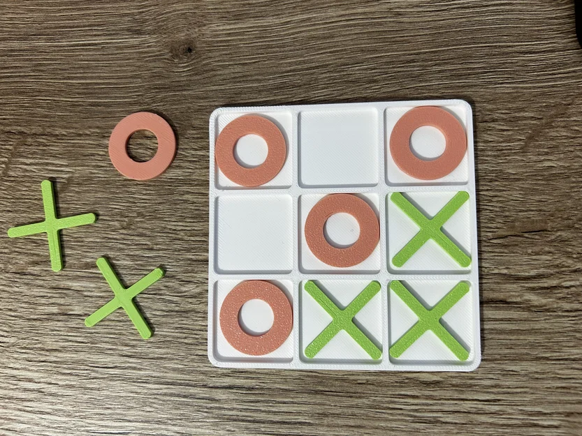 Bộ trò chơi cờ caro Tic Tac Toe 3D nhỏ gọn giải trí - Image 5
