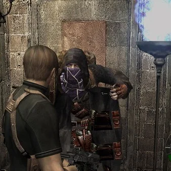 Mô hình 3D Merchant từ Resident Evil 4 sắc nét