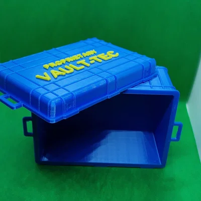 Hộp đựng đồ Vault-Tec Case phong cách Fallout - Mô hình 3D độc đáo