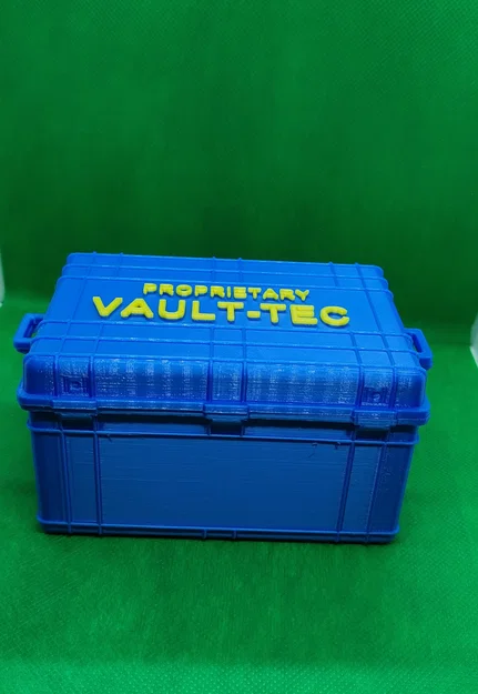 Hộp đựng đồ Vault-Tec Case phong cách Fallout - Mô hình 3D độc đáo - Image 4