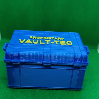 Hộp đựng đồ Vault-Tec Case phong cách Fallout - Mô hình 3D độc đáo