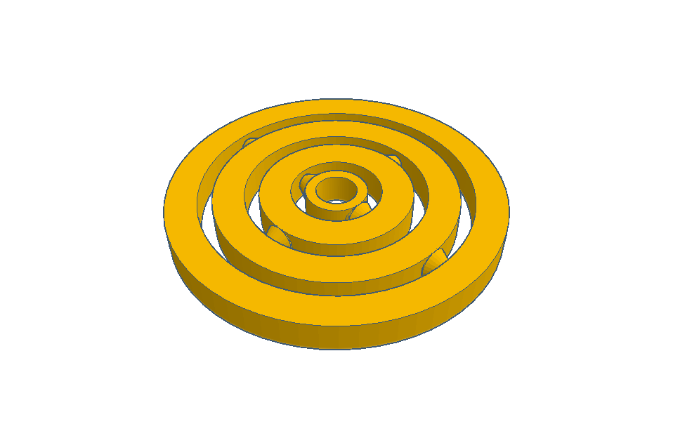 Fidget (Gyro) – Đồ chơi xoay tăng tập trung, giảm stress - Image 1