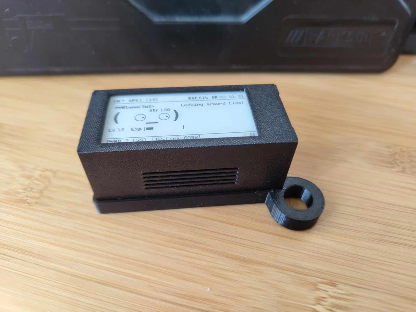 Case gập Pwnagotchi cho Waveshare 4 + RP Z 2W + Waveshare UPS Hat (c) battery - Image 1