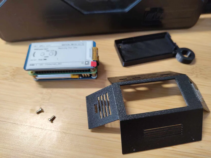 Case gập Pwnagotchi cho Waveshare 4 + RP Z 2W + Waveshare UPS Hat (c) battery - Image 2