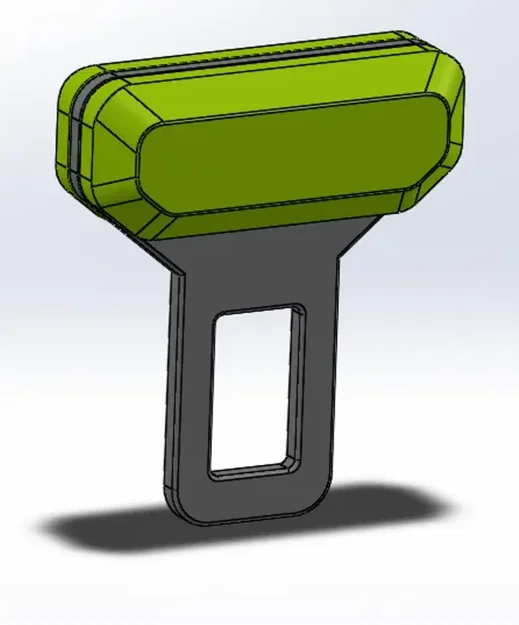 Kẹp Cố Định Dây An Toàn Ô Tô (Seat Belt Clip) - Phụ Kiện Tiện Ích 3D - Image 1
