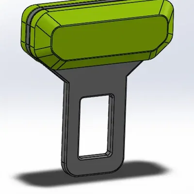 Kẹp Cố Định Dây An Toàn Ô Tô (Seat Belt Clip) - Phụ Kiện Tiện Ích 3D