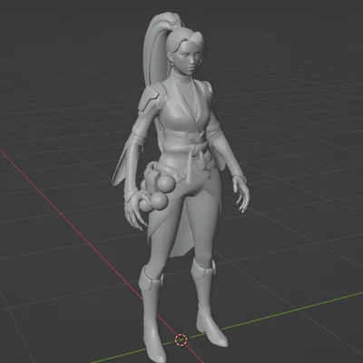 Mô hình 3D Sage Valorant sắc nét dành cho game thủ