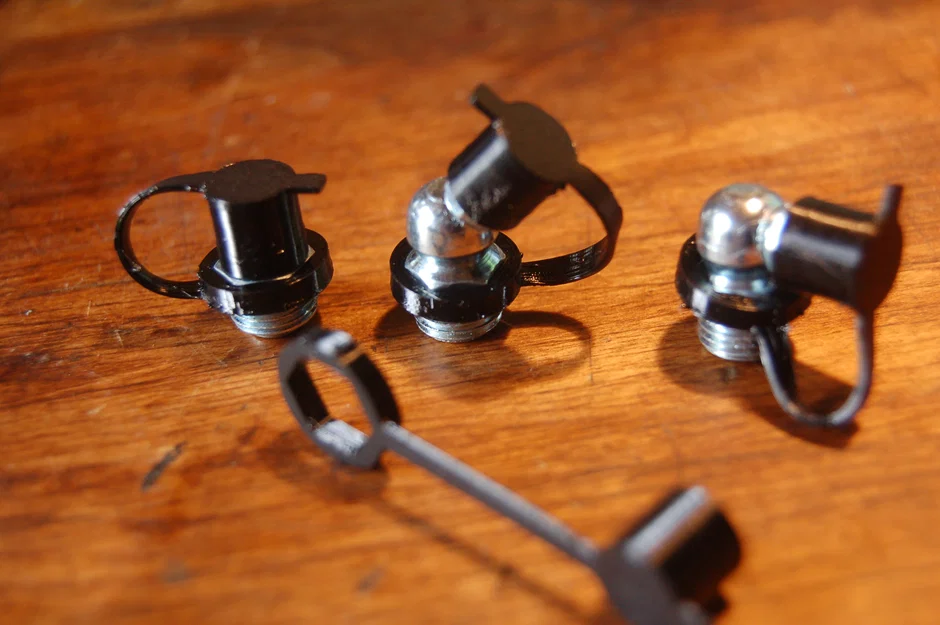 Nắp đậy chống bụi 3D cho vú mỡ (Schmiernippel) - In từ TPU - Image 1