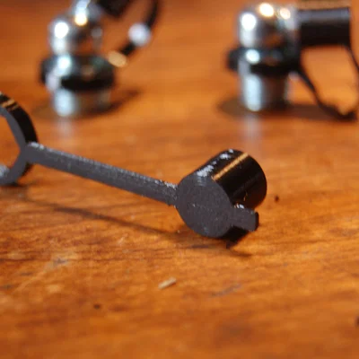 Nắp đậy chống bụi 3D cho vú mỡ (Schmiernippel) - In từ TPU