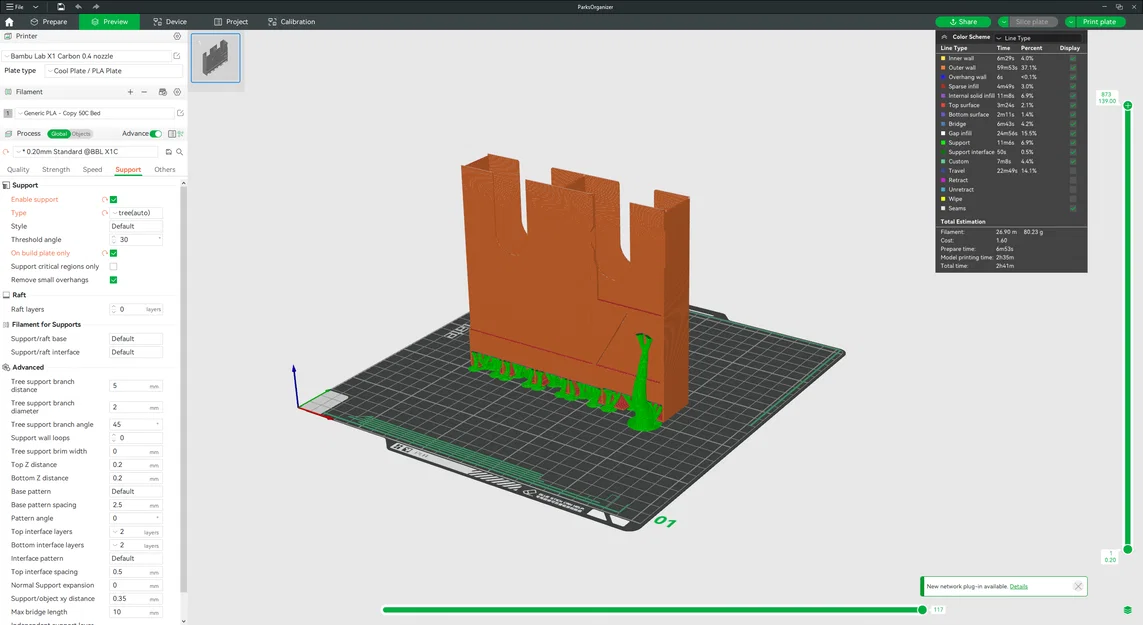 Insert/Organizer Parks: vừa cả 2 expansions, bài bọc sleeves & resource trays zin - Image 6
