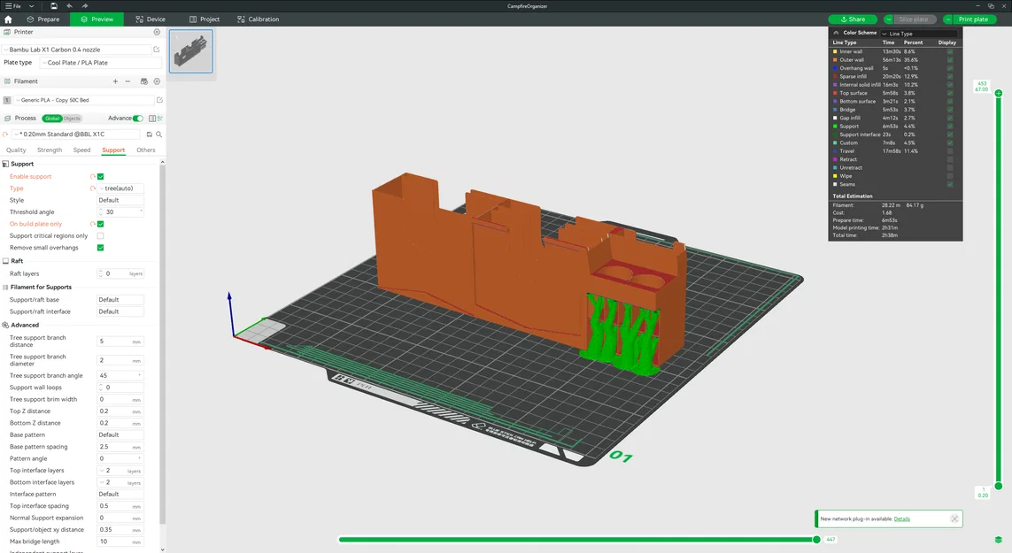 Insert/Organizer Parks: vừa cả 2 expansions, bài bọc sleeves & resource trays zin - Image 7