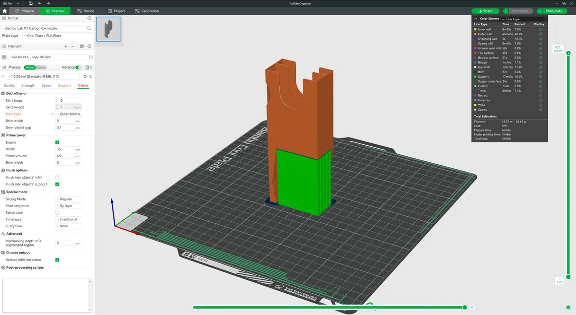 Insert/Organizer Parks: vừa cả 2 expansions, bài bọc sleeves & resource trays zin - Image 8